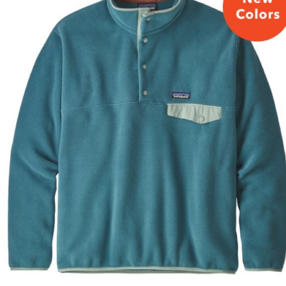 Men’s Patagonia fleece.